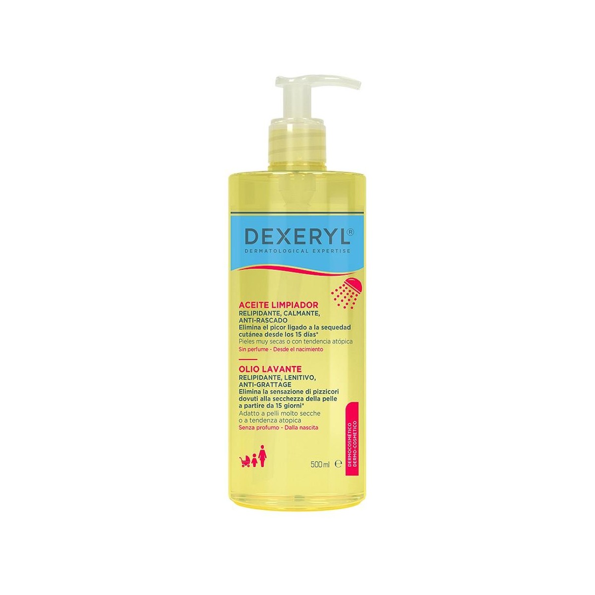 Dexeryl Aceite limpiador pieles secas y...
