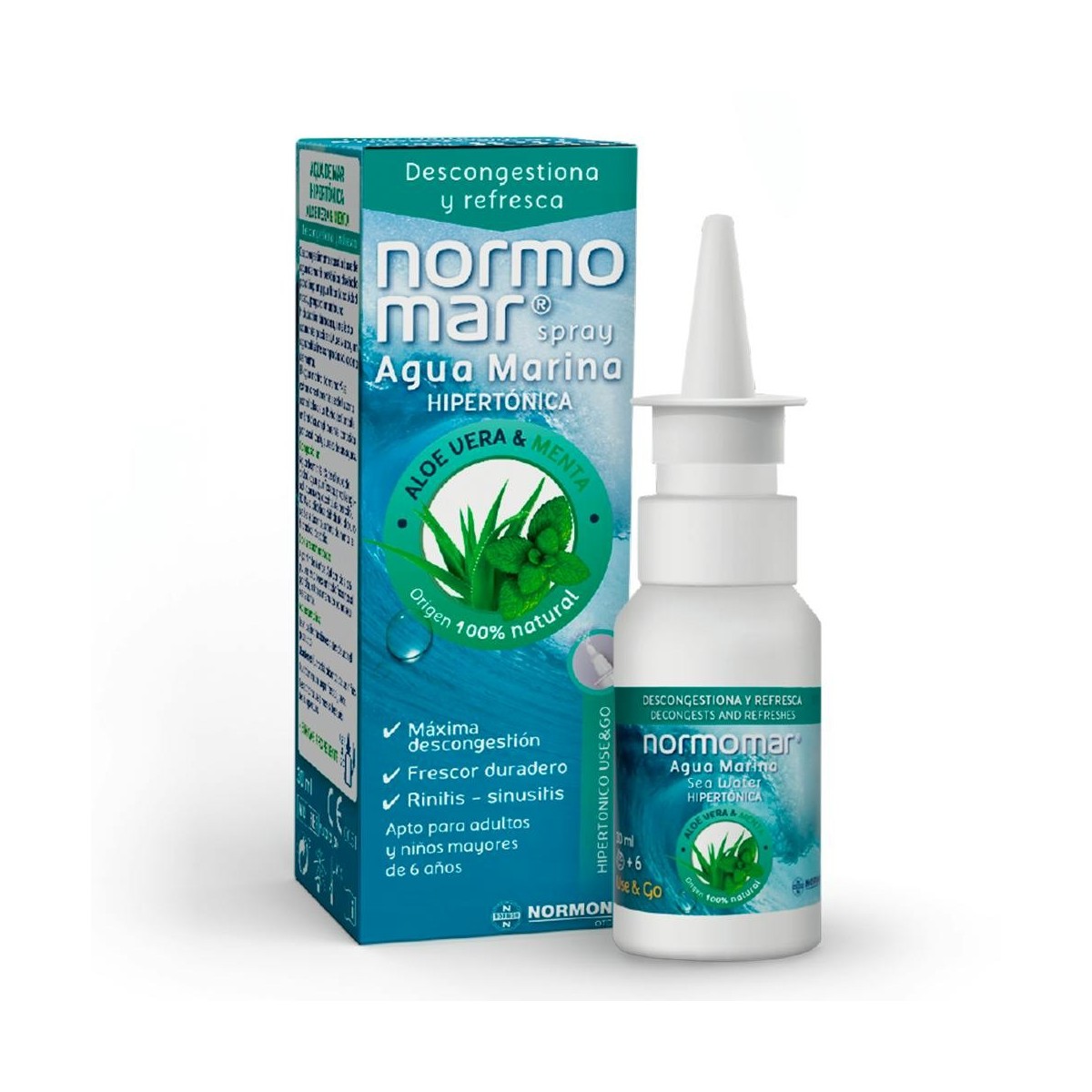 Normomar Descongestivo USE&GO Spray 30 ml
