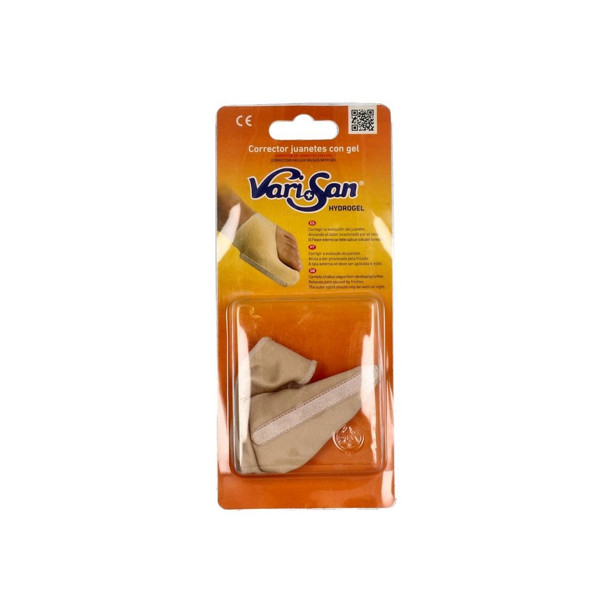 Corrector Juanetes Gel Hydrogel Varisan Gde