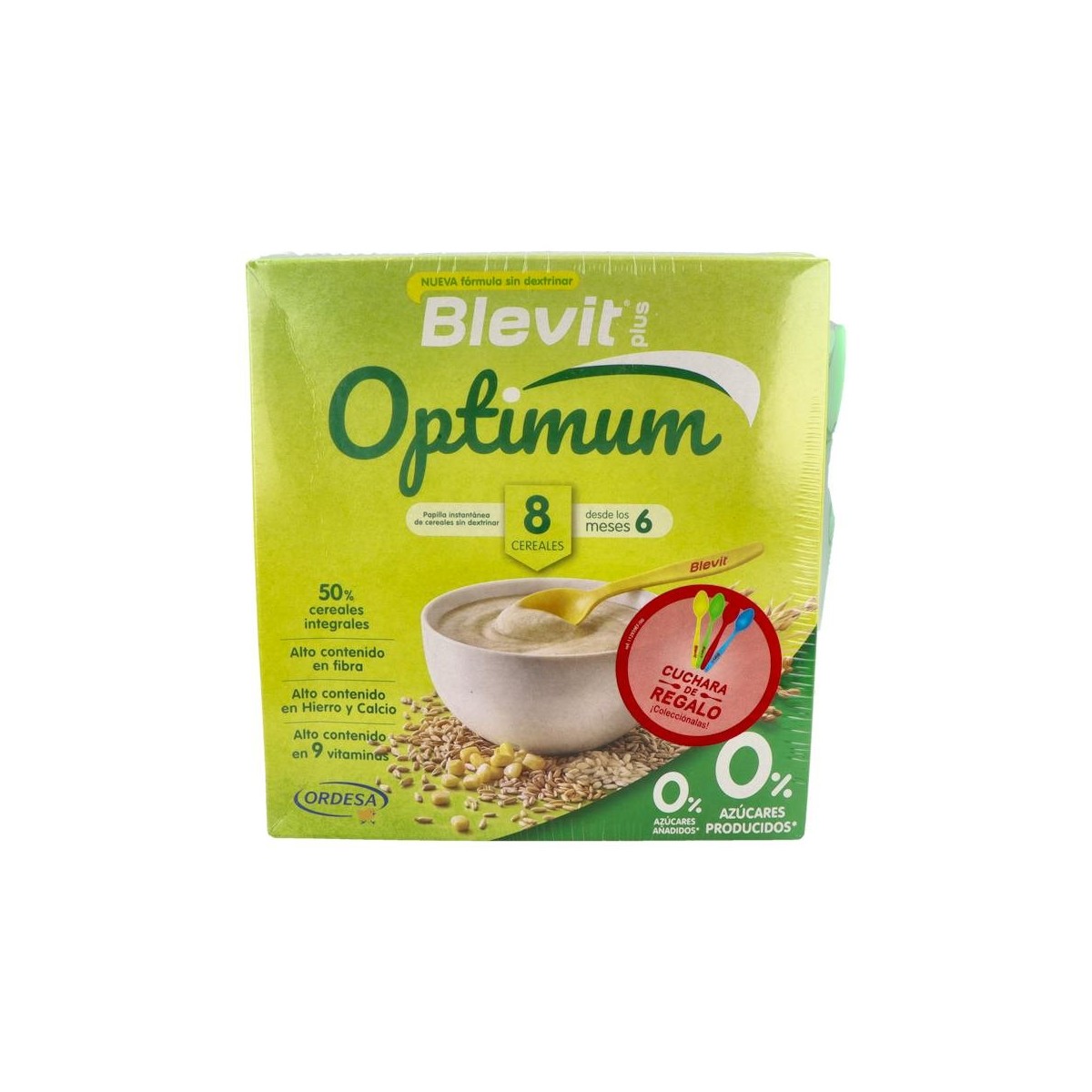 Blevit Optimum 8 Cereales 400G + Cuchara