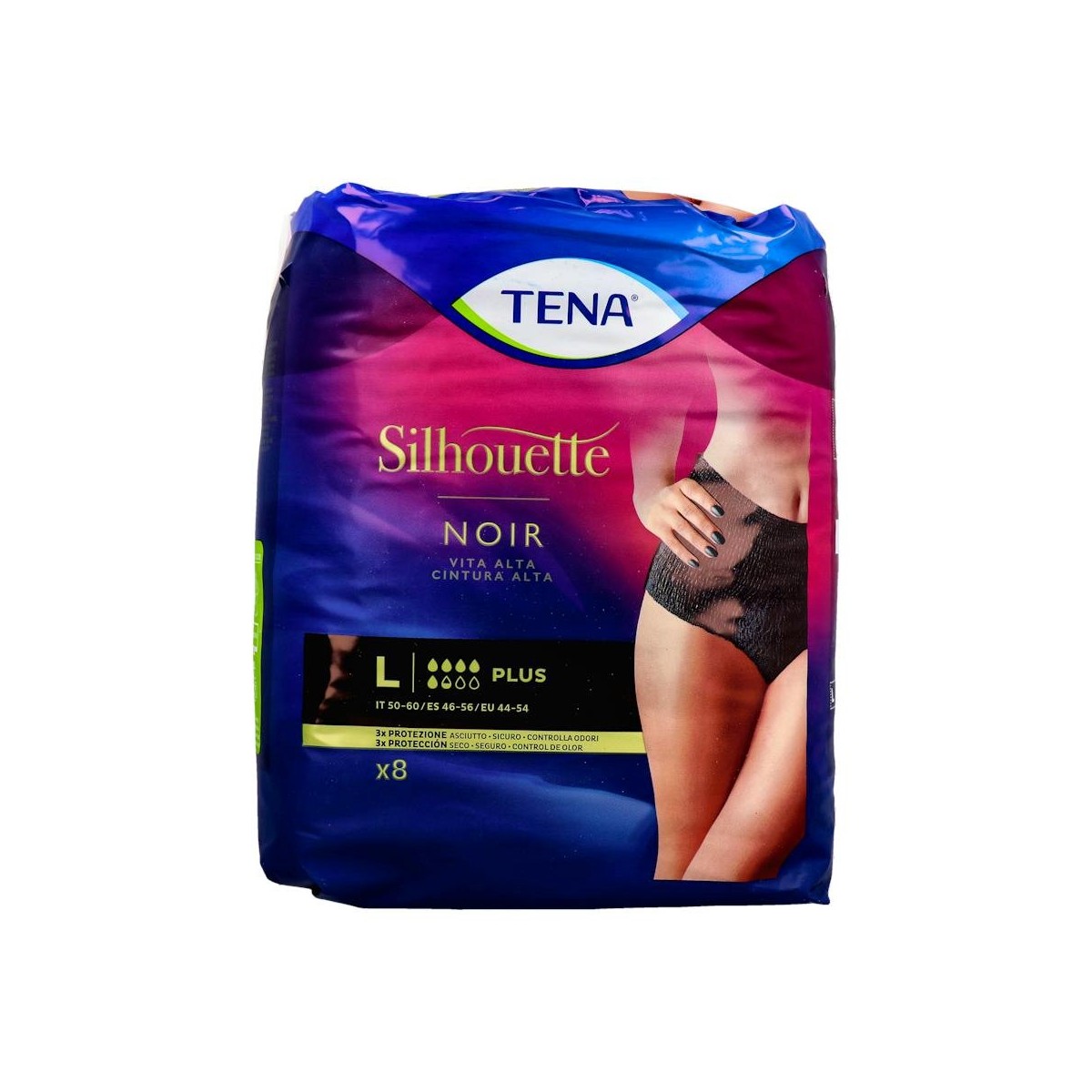 Tena Silhouette Braga Cint Alta Inco Dia Anat...