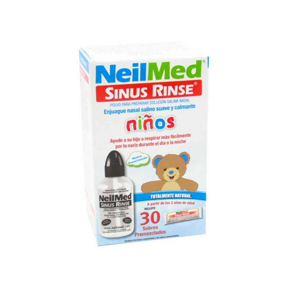 Neilmed Sinus Rinse NiÃ±os Kit 1 Frasco 120 Ml...