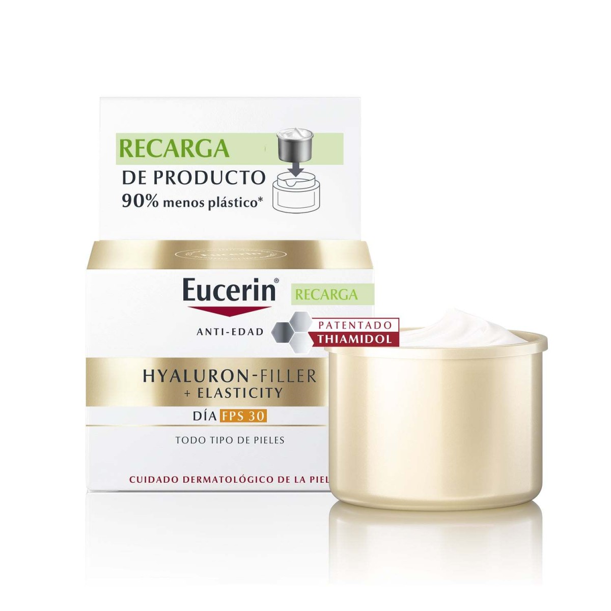 Eucerin Hyaluron Filler + Elasticity Crema Día...