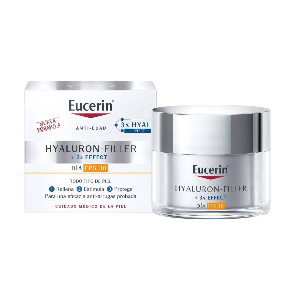 Eucerin Hyaluron-Filler Día 3X Effect SPF30 50ml