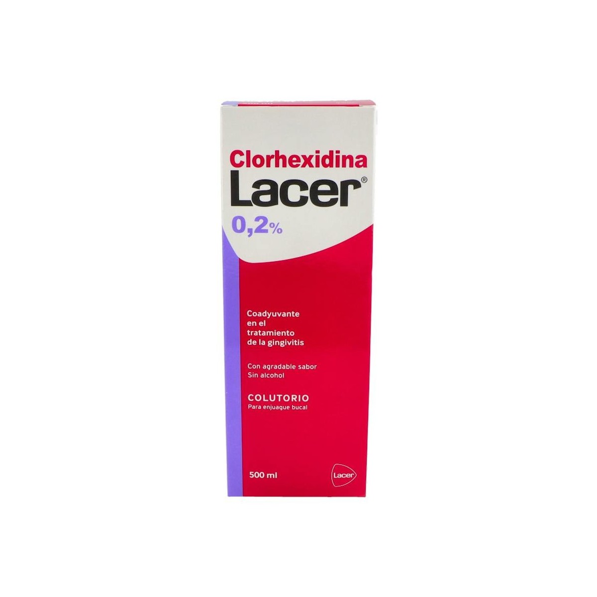 Clorhexidina Lacer Colutorio 0,2 % 500 Ml