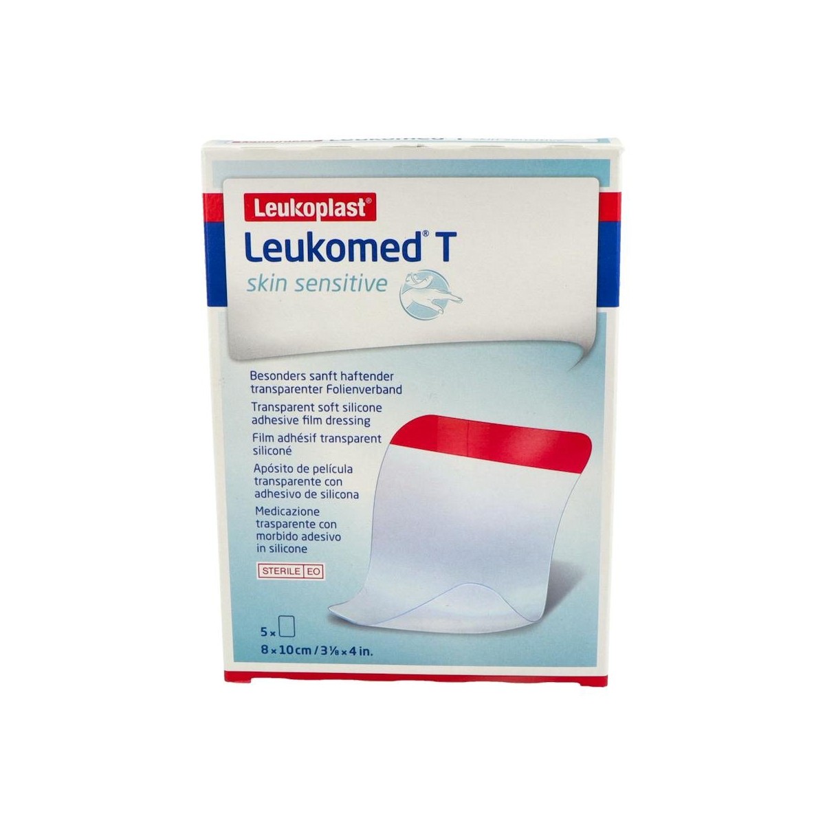 Leukomed T Skin Sensitive 8Cm X 10Cm 5 Un