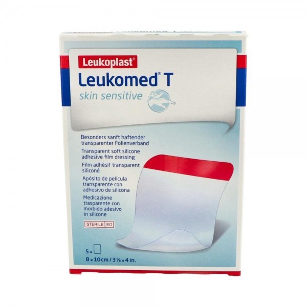 Leukomed T Skin Sensitive 8Cm X 10Cm 5 Un