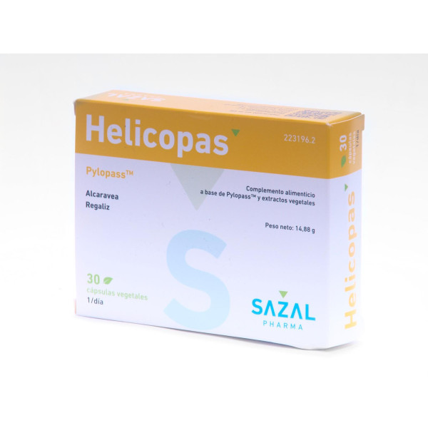 helicopass 30 cápsulas sazal