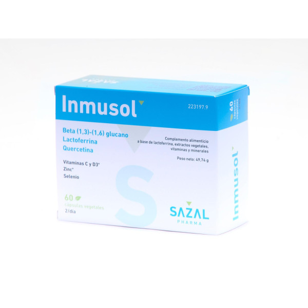 inmusol sazal pharma 60 cápsulas