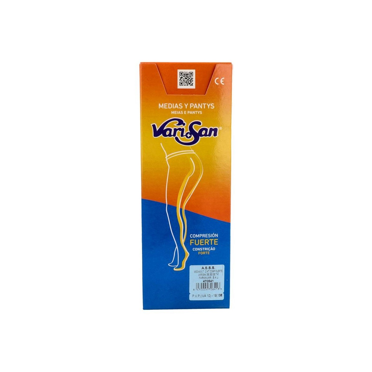 Panty Varisan 380 Fuerte Beige T 6