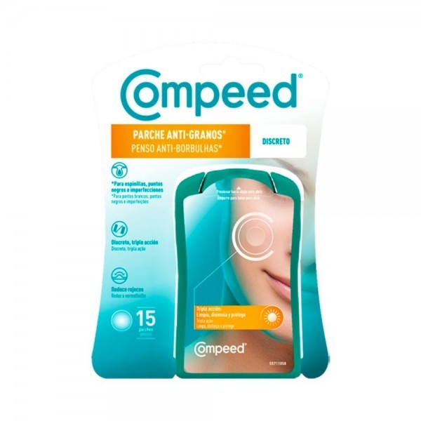 COMPEED (CAJA 6uds) ANTIGRANOS DISCR 15