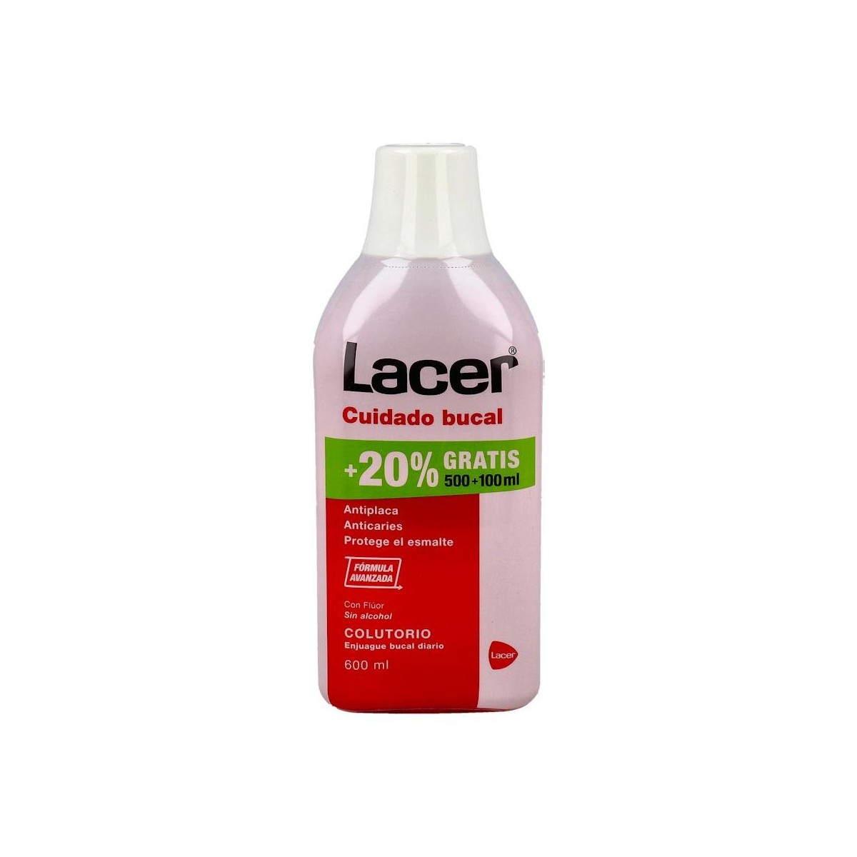 Colutorio Lacer 600Ml.(Extracantidad)