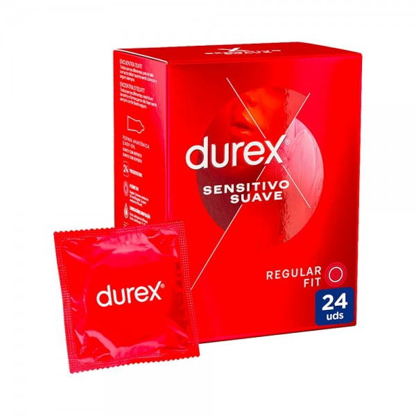 Durex Sensitivo Suave Easy On 24