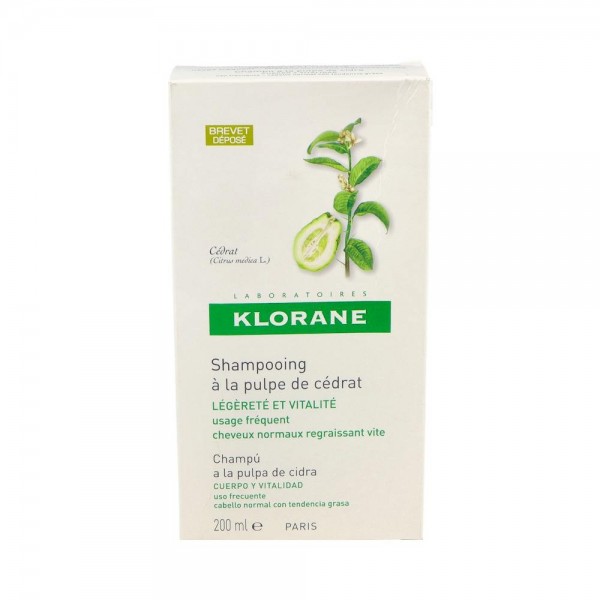 Klorane Champu Cidra 200 Ml