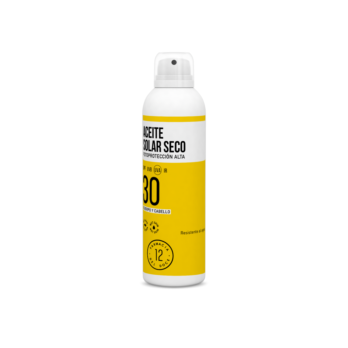 Aceite Solar Seco Spf 30  150 Ml  Nan