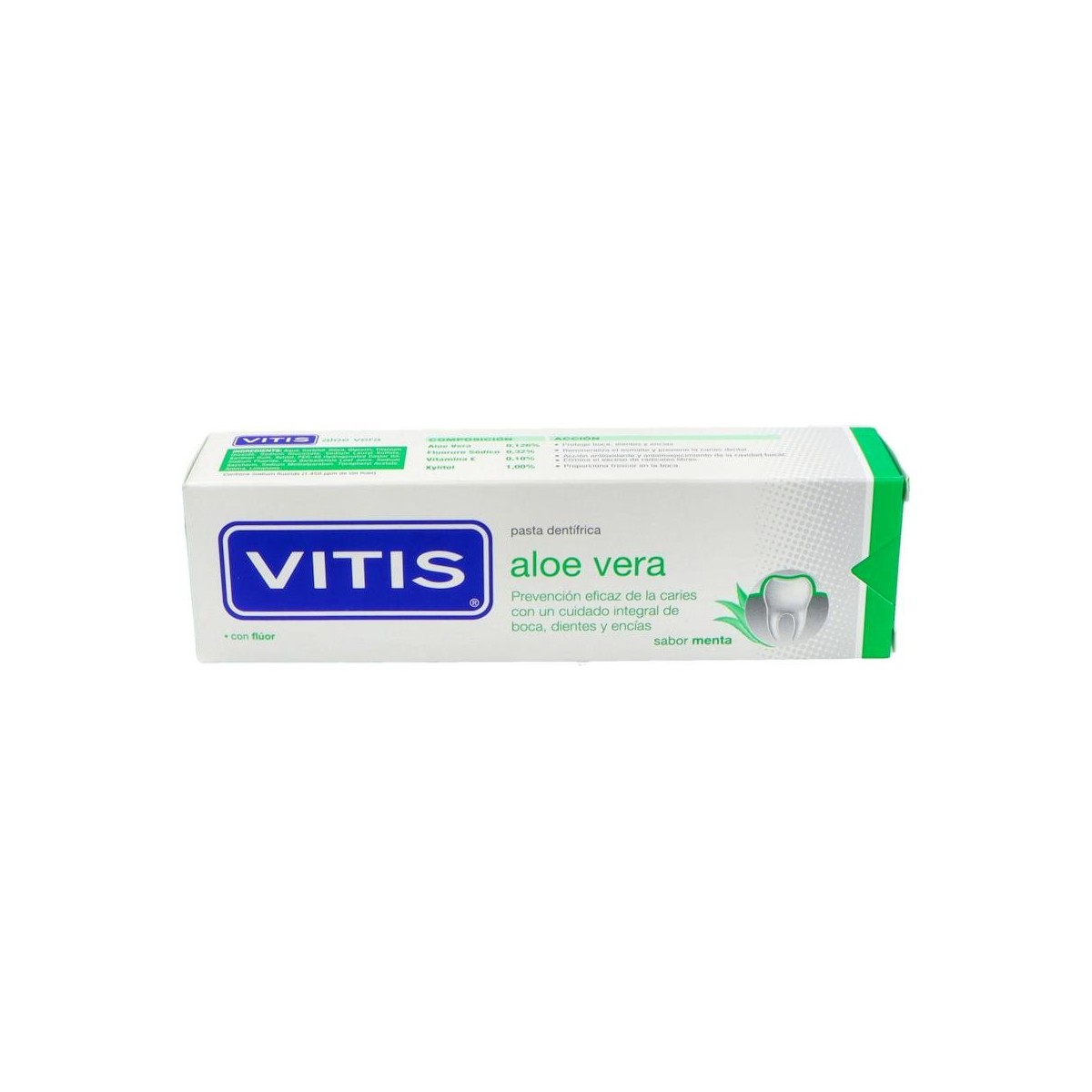 Vitis Pasta Dental Aloe Vera Menta 100 Ml